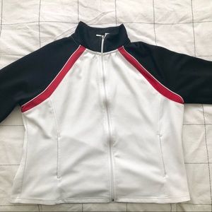 Athletic tracksuit jacket